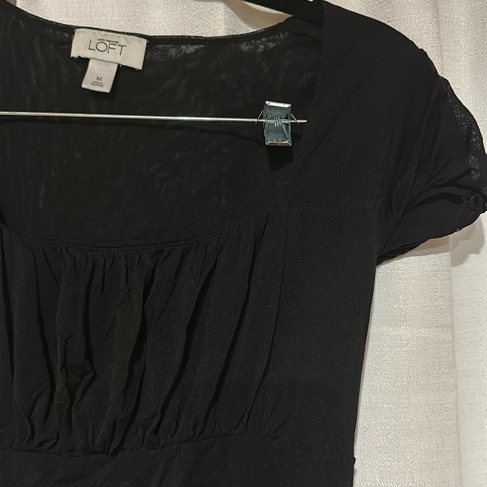 Ann Taylor Loft mesh top